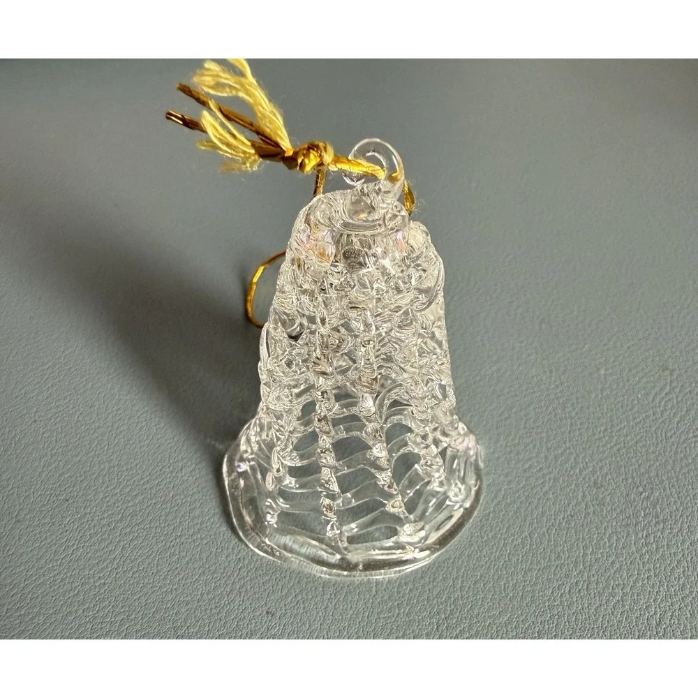 Waterford Crystal Ornaments (2) 1983 - Vintage Bell & Ball